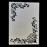 Šablony na malování: ornamenty 16x24 cm