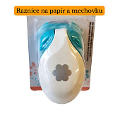 Děrovačka na papír a mechovou gumu - Kytka 1,6 cm