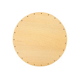 Podložka dno kruh 18 cm - dekor dřevo