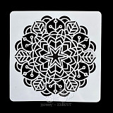 Šablony na malování: mandala malá