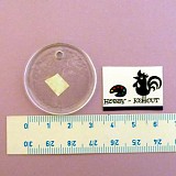 Sklíčka - KRUH 3 cm