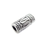 Kovový korálek váleček 10x5mm