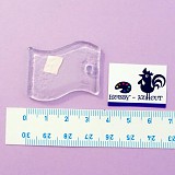 Sklíčka - VLNA široká 3,5 x 2,5 cm