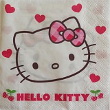 Ubrousek na decoupage - vzor 4073 Kitty