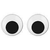 Oči kulaté 18 mm / 10 ks