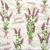 Ubrousek na decoupage - vzor 0116 levandule