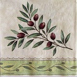 Ubrousek na decoupage - vzor 2852 olivy