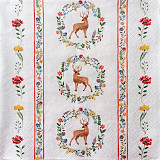 Ubrousek na decoupage - vzor 3409 jelen, lidové motivy