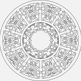 Mandala B 21x21 cm č. 21