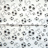 Ubrousek na decoupage - vzor 4701 míče, fotbal