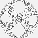 Mandala B 21x21 cm č. 28