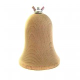 Zvonek dřevěný 9 cm