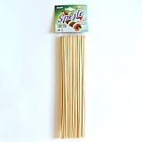 Špejle dřevěné hrocené 20 cm / 100 ks