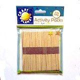 Špachtle nanuk 50 ks / 11x1 cm