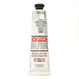 Akrylová barva 40 ml stříbrná