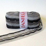 Příze Daniela 100 g černobílá
