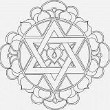 Mandala B 21x21 cm č. 24