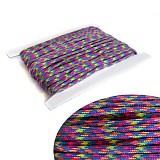 Paracord š. 4 mm vzorovaný 1 m