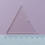 Sklíčka - TROJÚHELNÍK 6 cm, poslední 1 ks