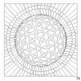 Mandala B 21x21 cm č. 76