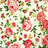 Ubrousek na decoupage - vzor 0222 růže