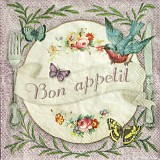 Ubrousek na decoupage - vzor 3004 kuchyň Bon Apetit