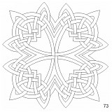 Mandala B 21x21 cm č. 73