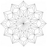 Mandala B 21x21 cm č. 66