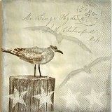 Ubrousek na decoupage - vzor 2012 racek