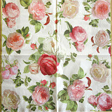 Ubrousek na decoupage - vzor 0240 růže