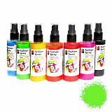 Barva na textil ve spreji Fashion Spray - zelená rezeda