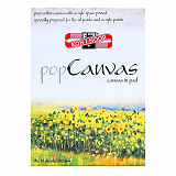 Blok Canvas 10 listů s plátnem A4