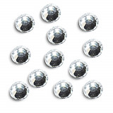 Nažehlovací kamínky crystal 24 ks / 3 mm