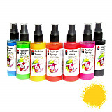 Barva na textil ve spreji Fashion Spray - žlutá