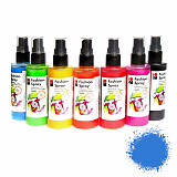 Barva na textil ve spreji Fashion Spray - modrá světlá