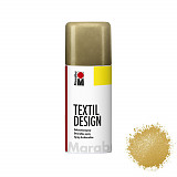 Barvy na textil ve spreji zlatá 150 ml