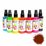 Barva na textil ve spreji Fashion Spray - hnědá