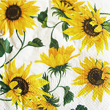 Ubrousek na decoupage - vzor 0313 slunečnice