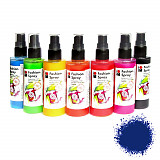 Barva na textil ve spreji Fashion Spray - modrá tmavá