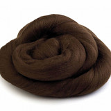 Ovčí rouno 50 g - hnědá