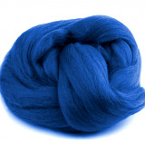 Ovčí rouno 50 g - modrá