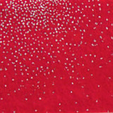 Filc 1 mm 30x40cm - červený se třpytkami