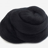 Ovčí rouno 50 g - černá