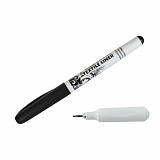 Centropen fix na textil - černý tenký