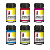 Barva 15 ml Textil Aquarelle na světlý textil