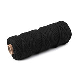 Dutinka šňůra pr. 5 mm, návin 50 m - černá