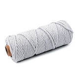 Dutinka šňůra pr. 5 mm, návin 50 m - šedá světlá