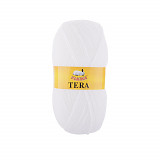 Pletací příze Tera 100 g bílá