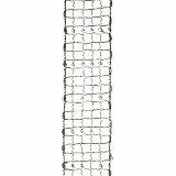 Stuha síťka 40 mm - stříbrná 1 m