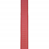 Stuha šifon š. 25 mm - červená 1 m